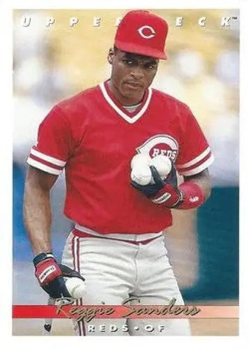 1993 Upper Deck #354 Reggie Sanders NM-MT Reds - Baseball Card Single