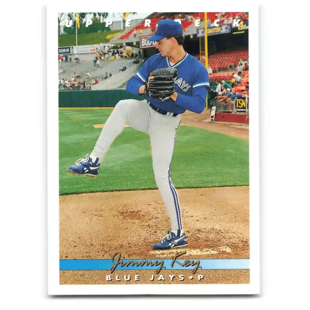 1993 Upper Deck #358 Jimmy Key VG Toronto Blue Jays Baseball Card - Baseball Card Single