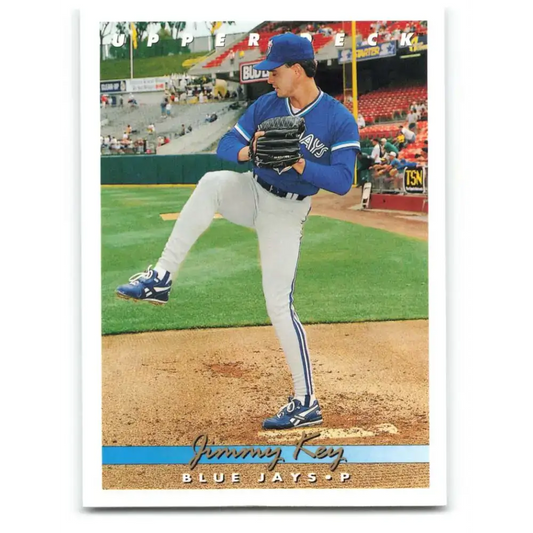 1993 Upper Deck #358 Jimmy Key VG Toronto Blue Jays Baseball Card - Baseball Card Single