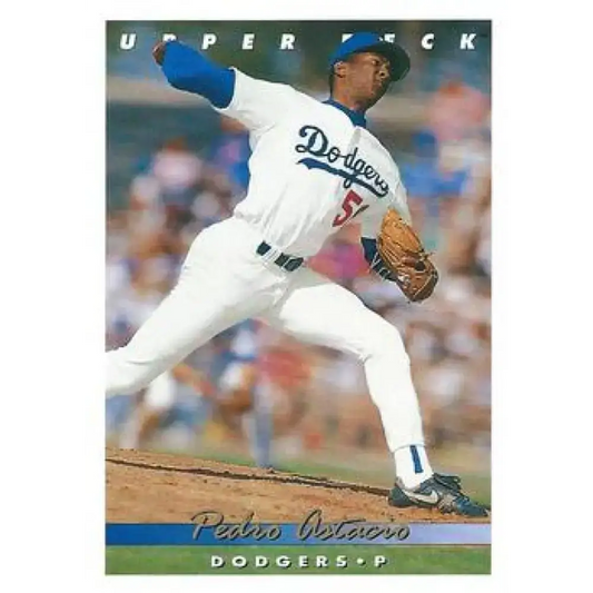 1993 Upper Deck #367 Pedro Astacio VG Los Angeles Dodgers Baseball Card - Baseball Card Single
