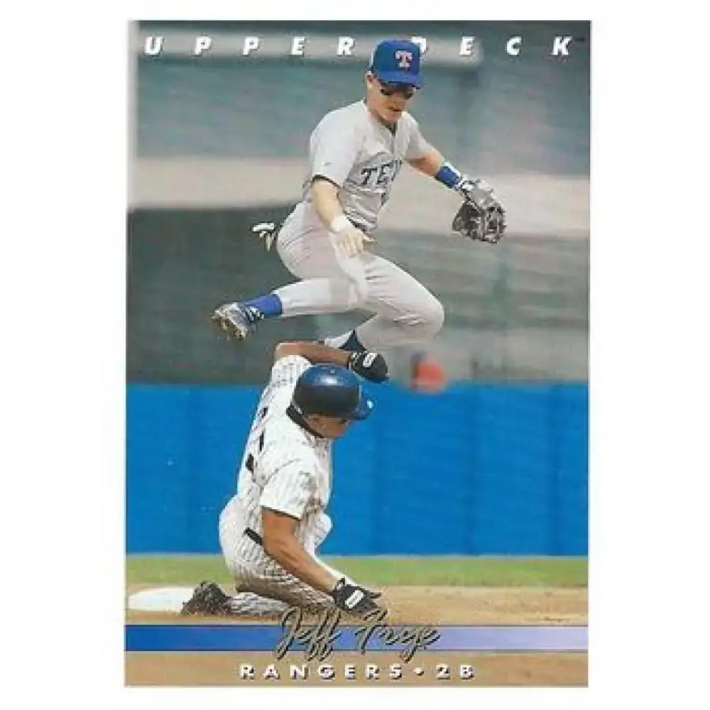 1993 Upper Deck #371 Jeff Frye VG Texas Rangers Baseball Card - Baseball Card Single