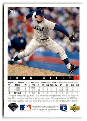 1993 Upper Deck #378 John Kiely - Baseball Card Single