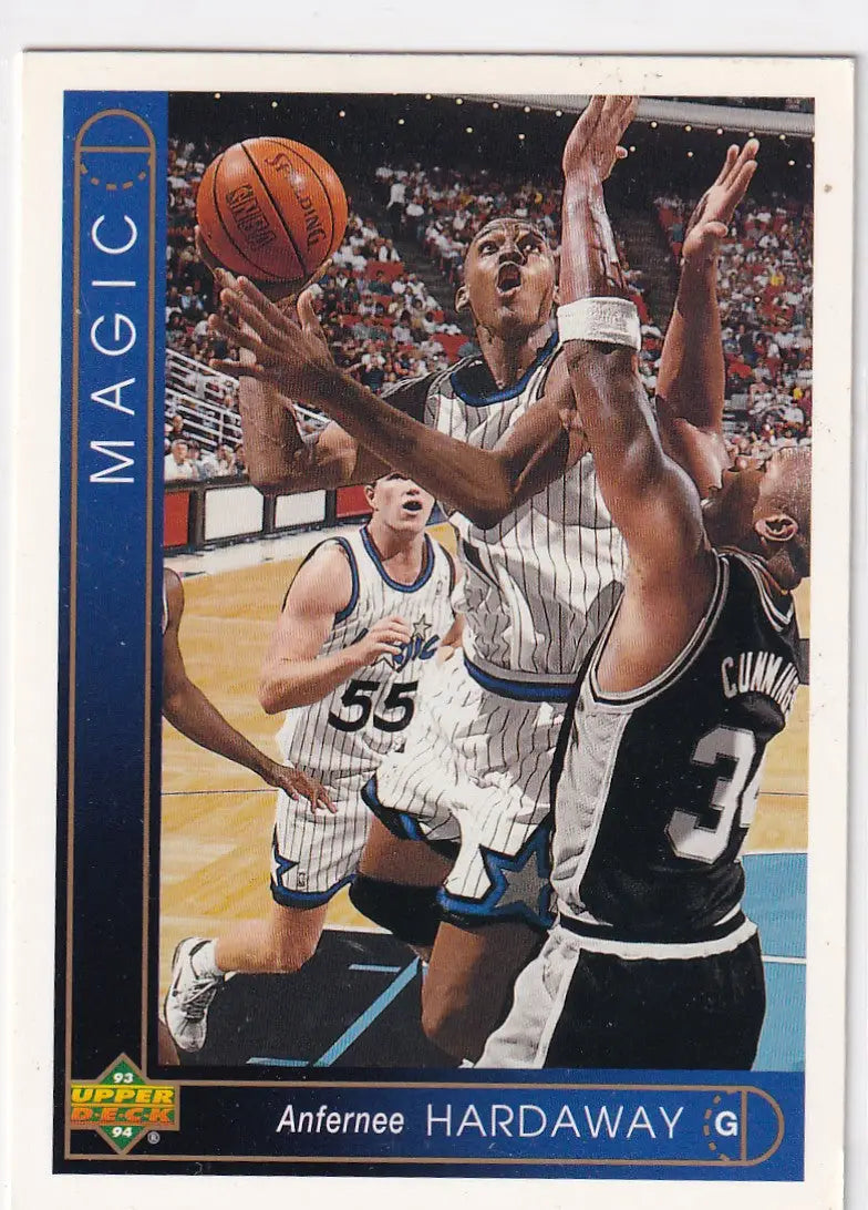 1993 UPPER DECK #382 ANFERNEE HARDAWAY- ORLANDO MAGIC - Basketball Card Single