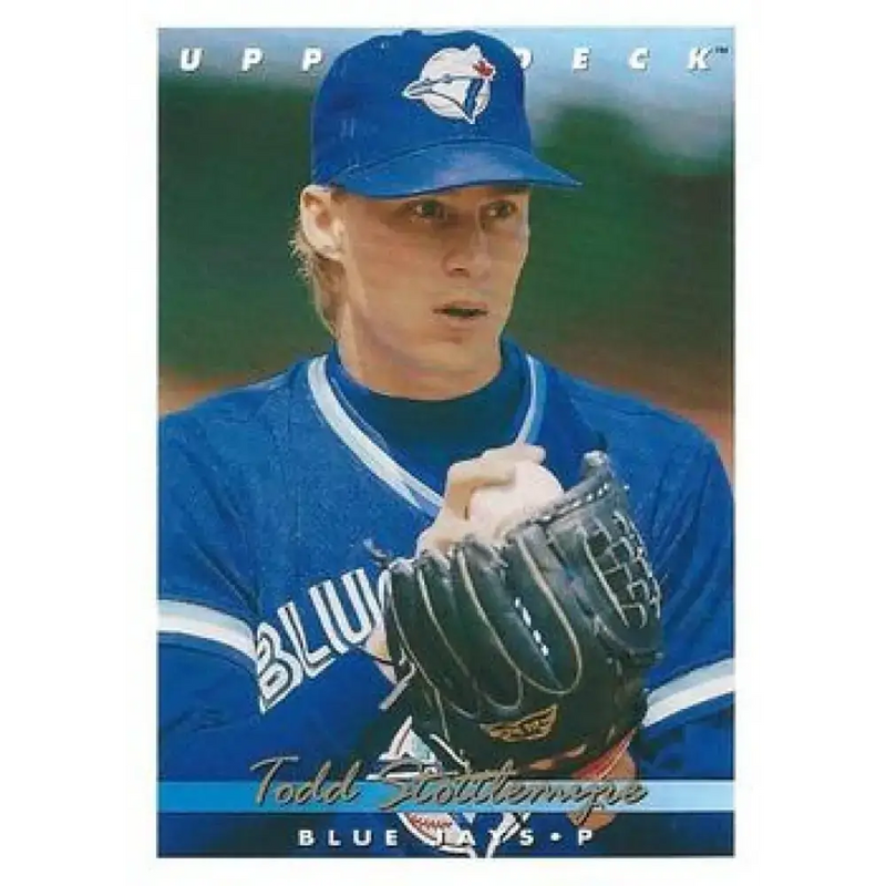 1993 Upper Deck #413 Todd Stottlemyre VG Toronto Blue Jays Baseball Card - Baseball Card Single