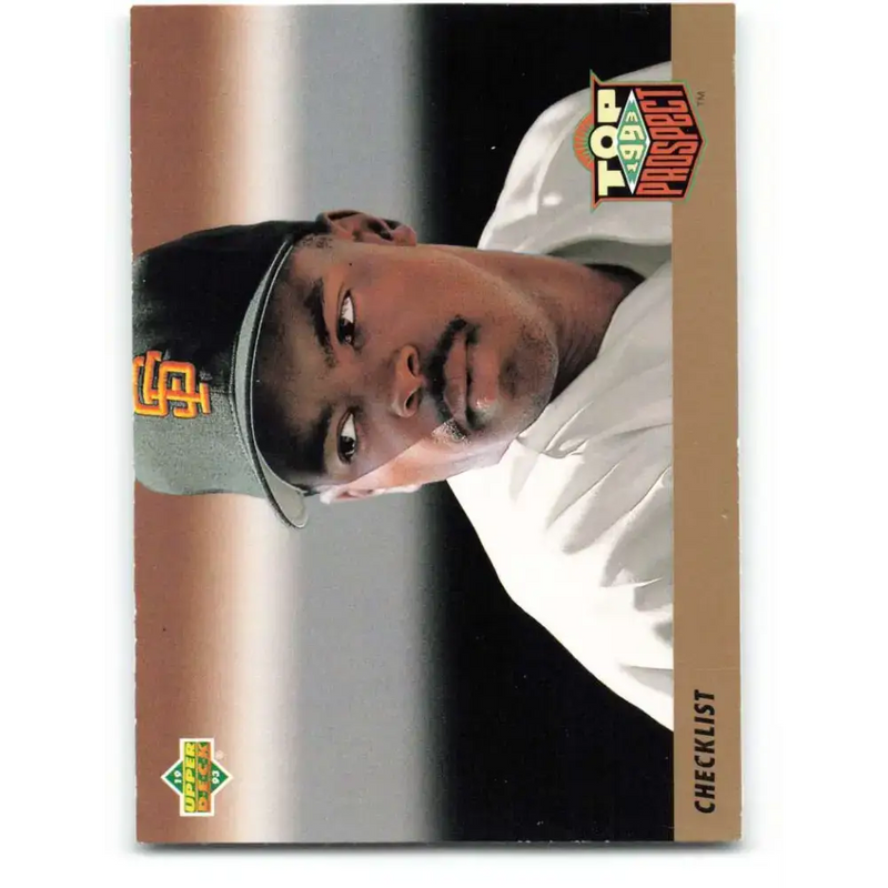 1993 Upper Deck #421 Calvin Murray CL VG San Francisco Giants Baseball Card - Baseball Card Single