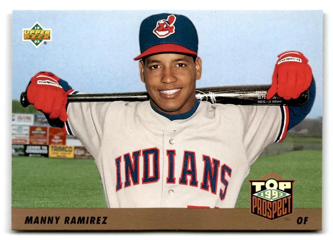1993 Upper Deck #433 Manny Ramirez - Baseball Card Single