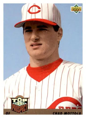 1993 Upper Deck Chad Mottola baseball card with original gloss and rookie design