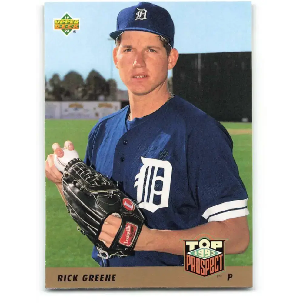 1993 Upper Deck #446 Rick Greene VG Detroit Tigers Baseball Card - Baseball Card Single