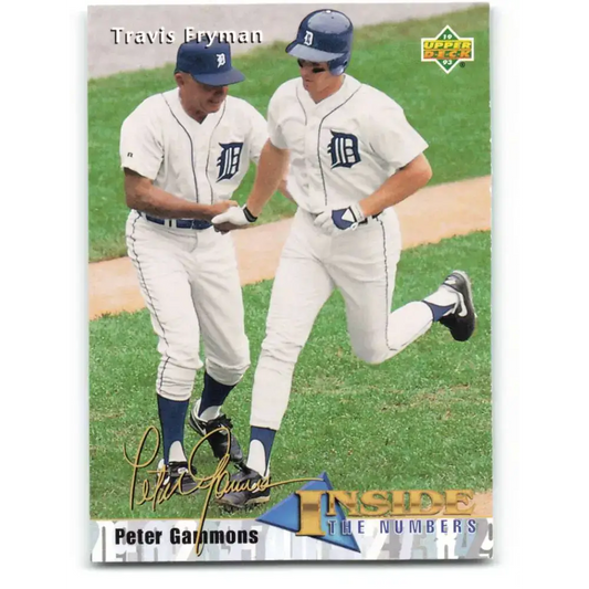 1993 Upper Deck #455 Travis Fryman VG Detroit Tigers Baseball Card - Baseball Card Single