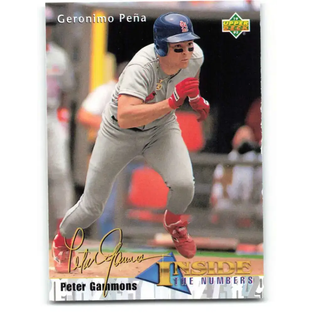 1993 Upper Deck #466 Geronimo Pena VG St. Louis Cardinals Baseball Card - Baseball Card Single