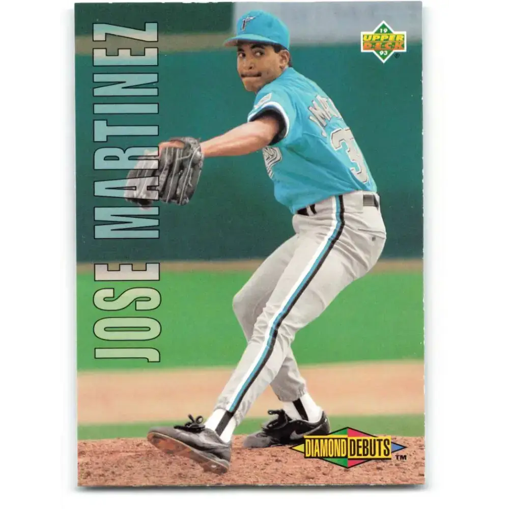 1993 Upper Deck #506 Jose Martinez VG RC Rookie Florida Marlins Baseball Card - Baseball Card Single
