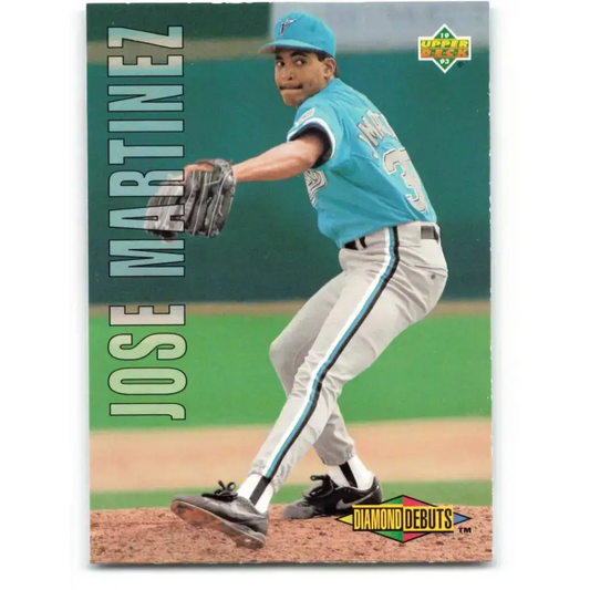 1993 Upper Deck #506 Jose Martinez VG RC Rookie Florida Marlins Baseball Card - Baseball Card Single