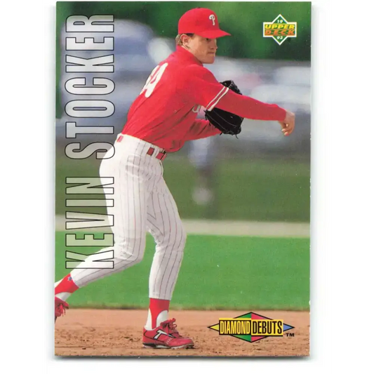 1993 Upper Deck #508 Kevin Stocker VG Philadelphia Phillies Baseball Card - Baseball Card Single