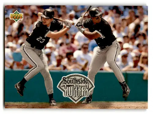 Upper Deck baseball card featuring Frank Thomas and Robin Ventura, 1993 Near Mint NM