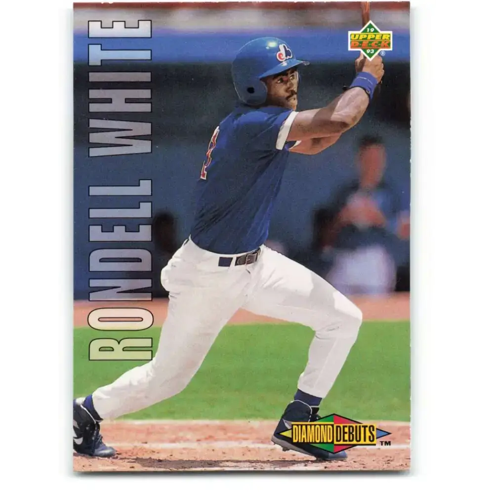 1993 Upper Deck #510 Rondell White VG Montreal Expos Baseball Card - Baseball Card Single