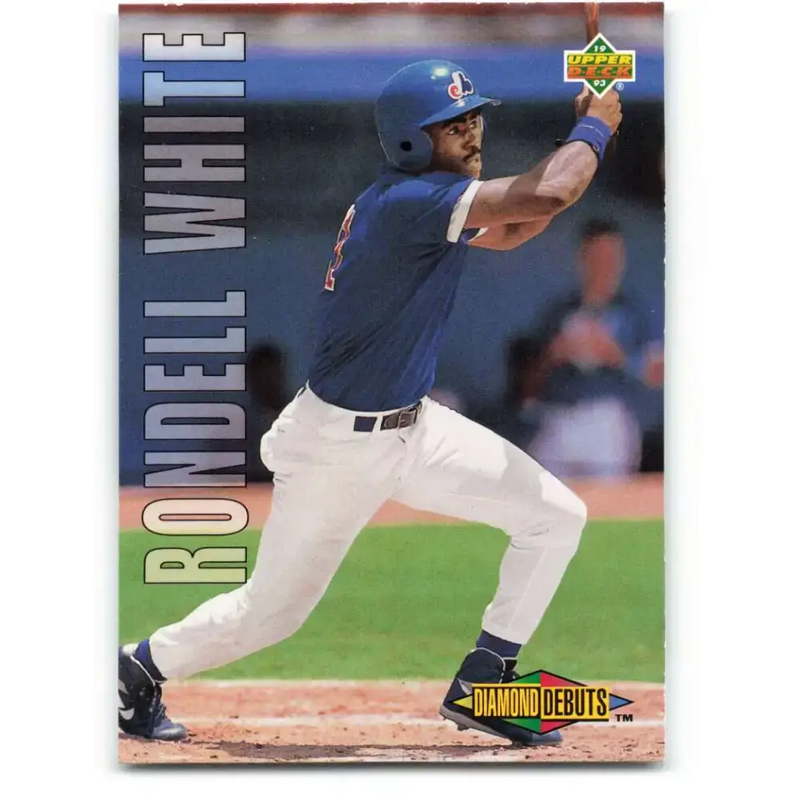 1993 Upper Deck #510 Rondell White VG Montreal Expos Baseball Card - Baseball Card Single