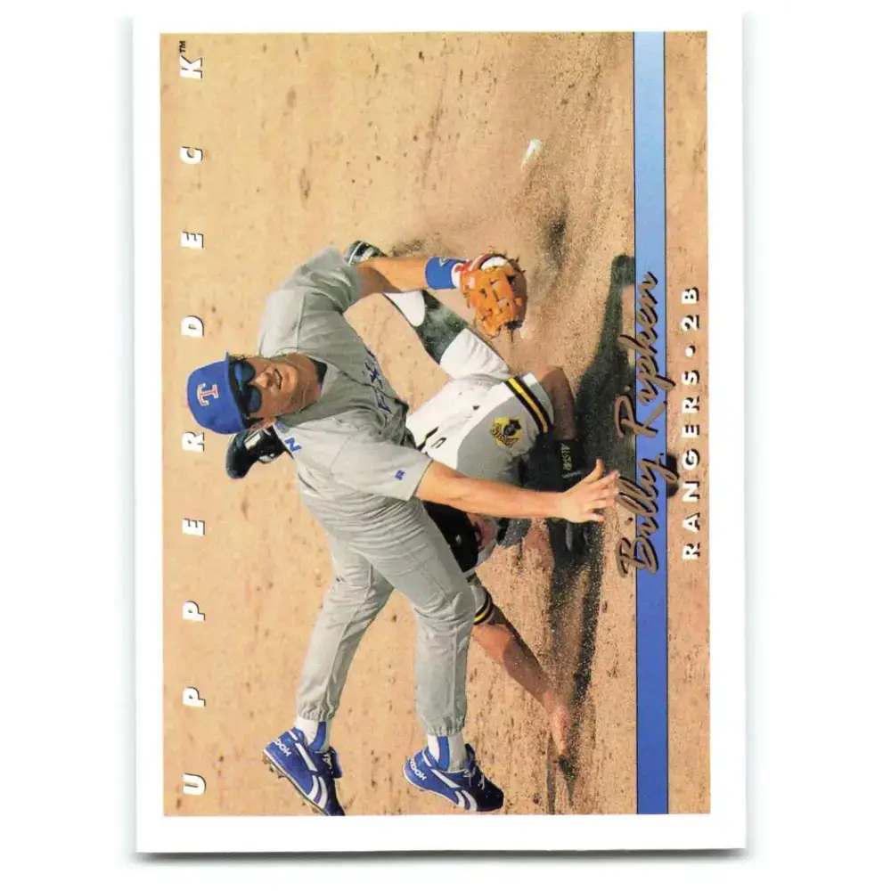 1993 Upper Deck #511 Billy Ripken VG Texas Rangers Baseball Card - Baseball Card Single