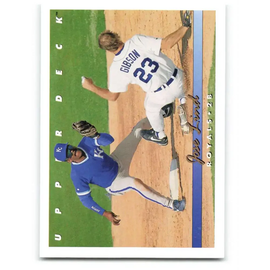 1993 Upper Deck #513 Jose Lind VG Kansas City Royals Baseball Card - Baseball Card Single