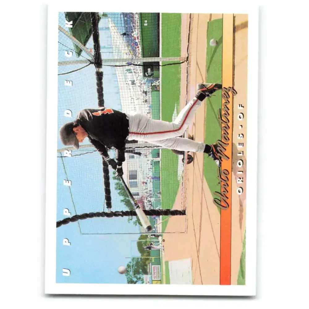 1993 Upper Deck #514 Chito Martinez VG Baltimore Orioles Baseball Card - Baseball Card Single