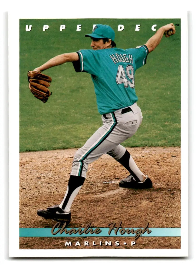 1993 Upper Deck #518 Charlie Hough - Baseball Card Single