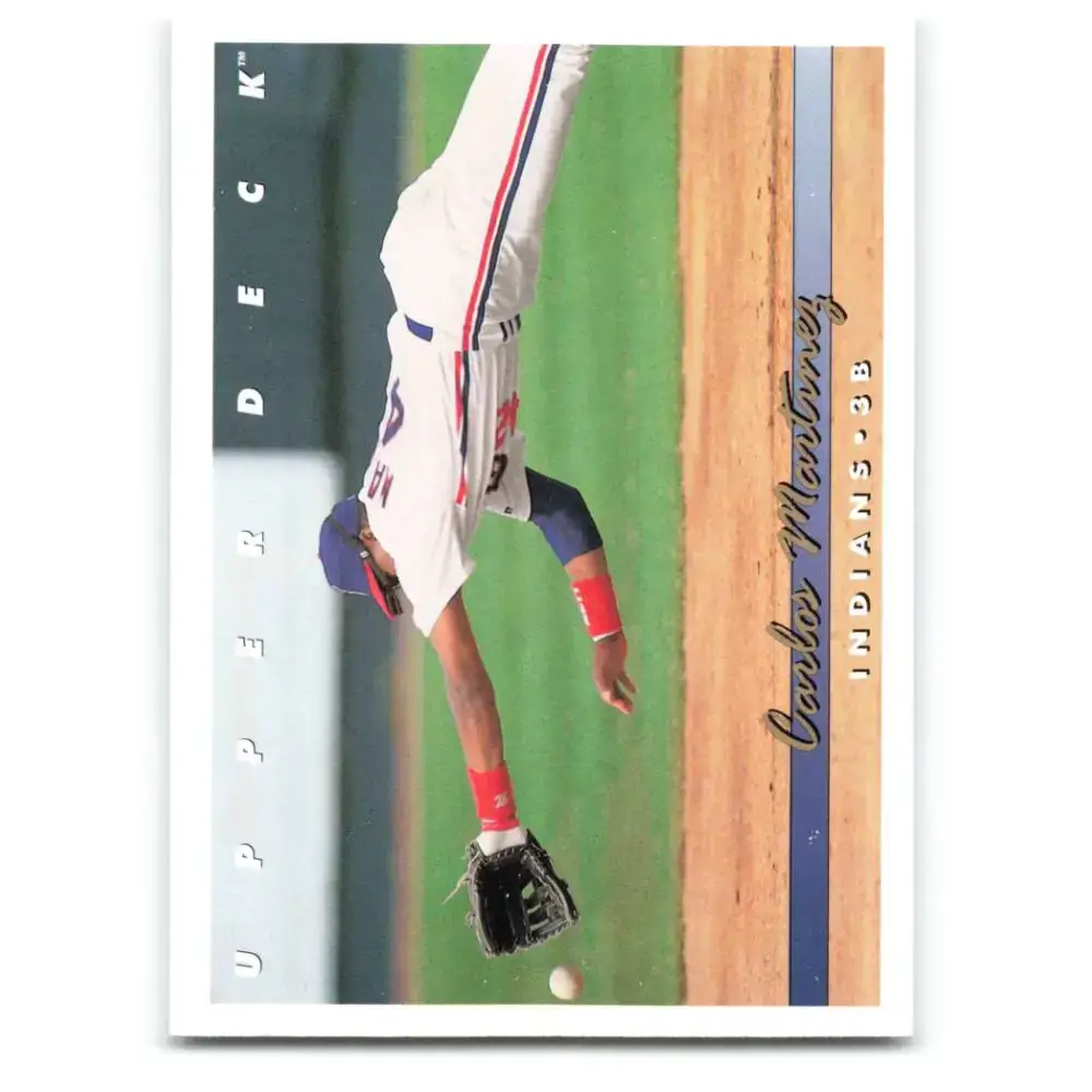 1993 Upper Deck #520 Carlos Martinez VG Cleveland Indians Baseball Card - Baseball Card Single