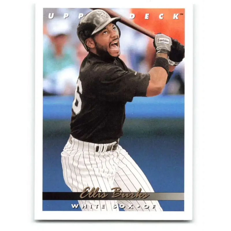 1993 Upper Deck #526 Ellis Burks VG Colorado Rockies Baseball Card - Baseball Card Single