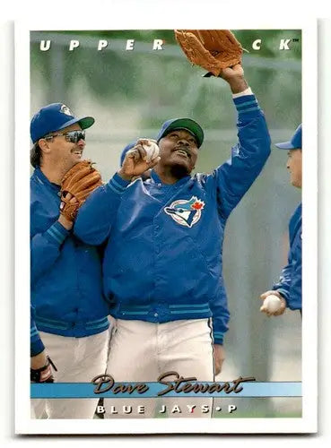 1993 Upper Deck #546 Dave Stewart Toronto Blue Jays Baseball Cards E ID:64449 - Baseball Card Single