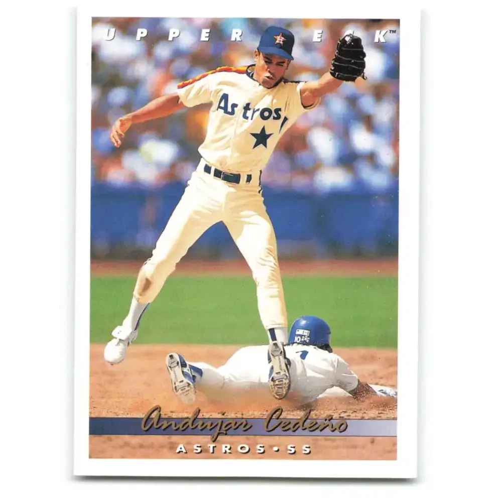 1993 Upper Deck #562 Andujar Cedeno VG Houston Astros Baseball Card - Baseball Card Single
