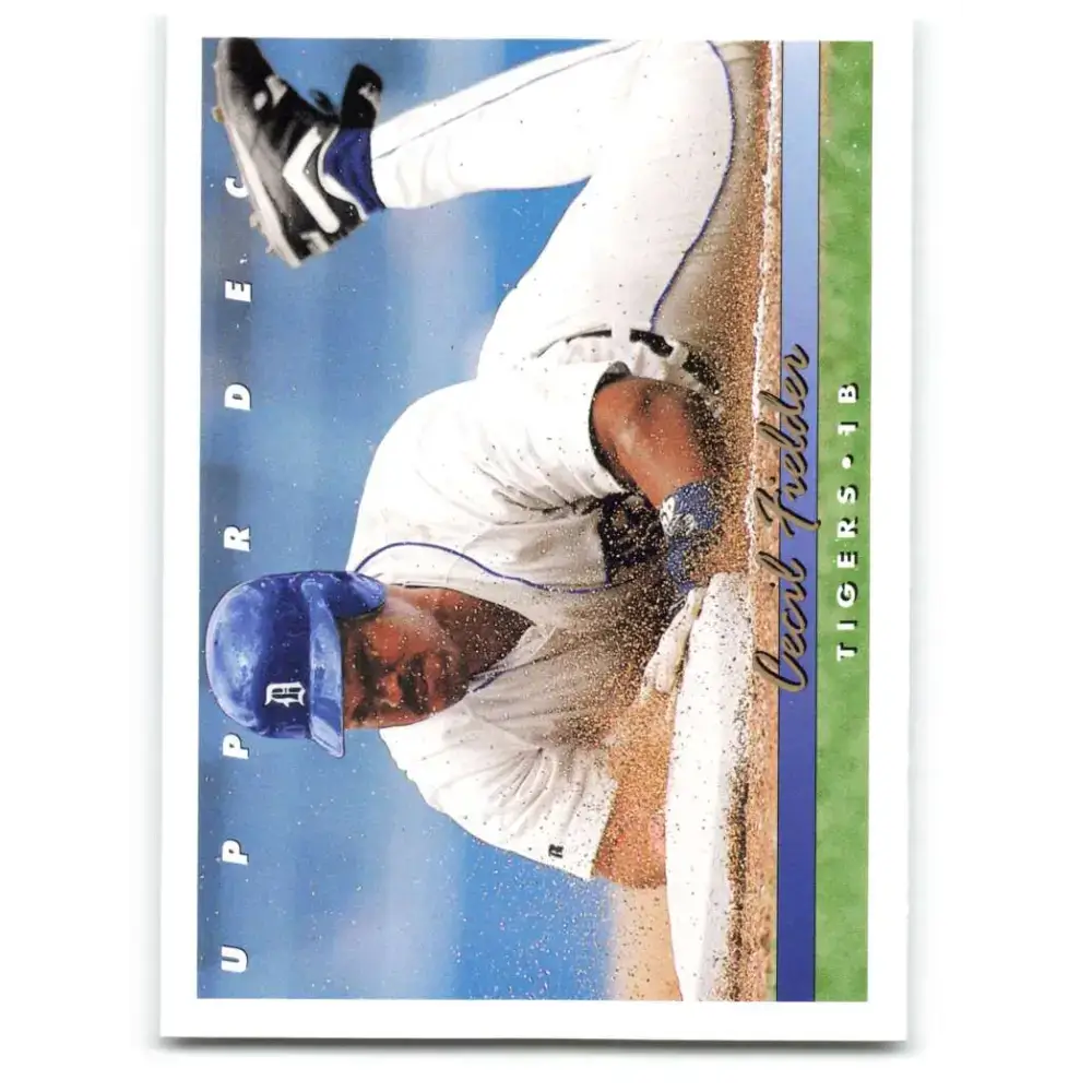 1993 Upper Deck #564 Cecil Fielder VG Detroit Tigers Baseball Card - Baseball Card Single