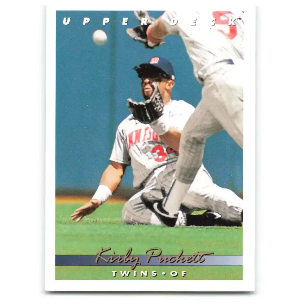 1993 Upper Deck #565 Kirby Puckett VG Minnesota Twins Baseball Card - Baseball Card Single
