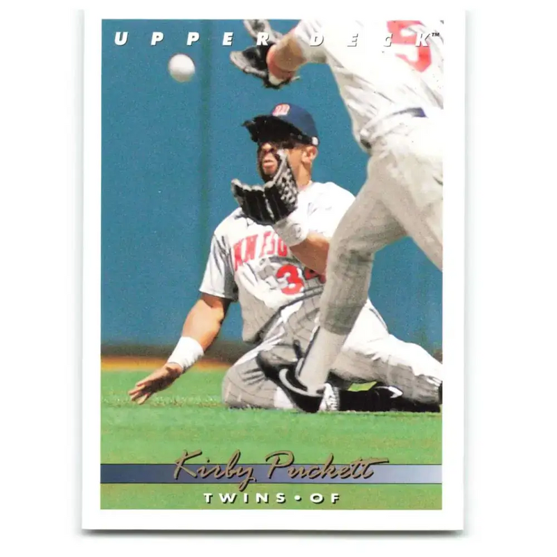 1993 Upper Deck #565 Kirby Puckett VG Minnesota Twins Baseball Card - Baseball Card Single