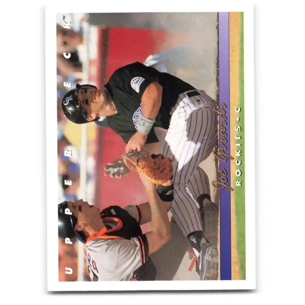 1993 Upper Deck #571 Joe Girardi VG Colorado Rockies Baseball Card - Baseball Card Single