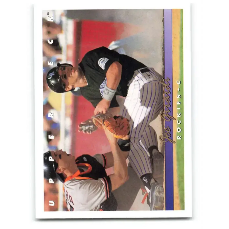 1993 Upper Deck #571 Joe Girardi VG Colorado Rockies Baseball Card - Baseball Card Single