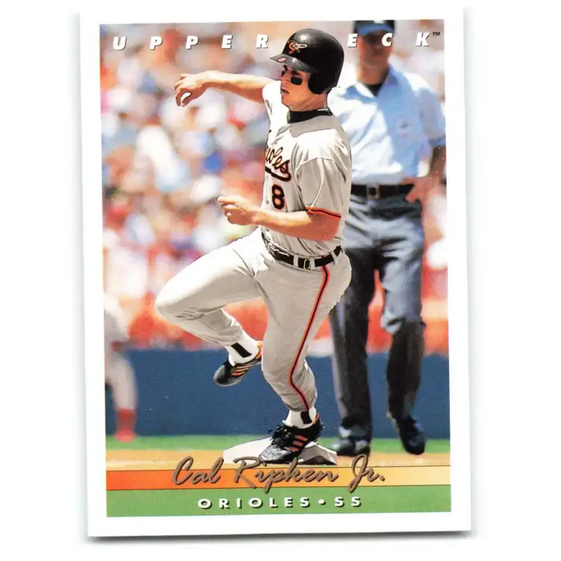 1993 Upper Deck #585 Cal Ripken Jr. VG Baltimore Orioles Baseball Card - Baseball Card Single