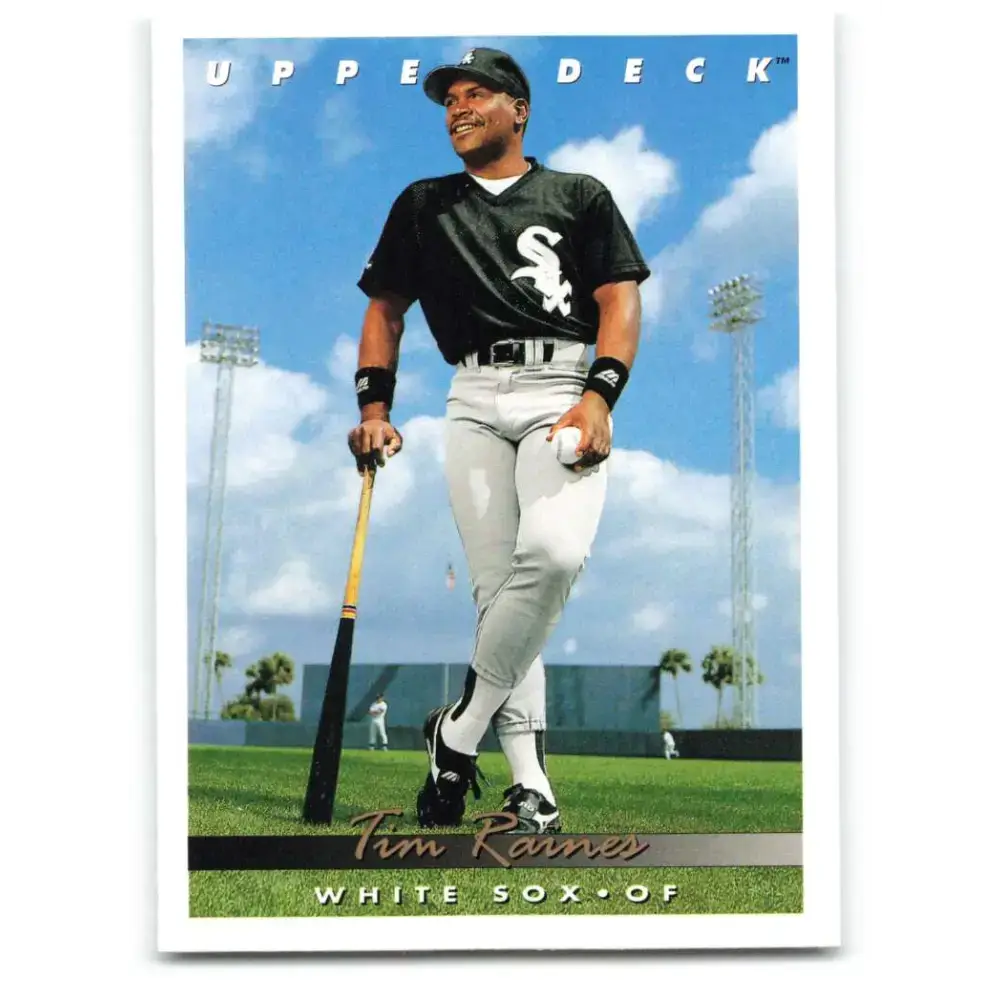 1993 Upper Deck #597 Tim Raines VG Chicago White Sox Baseball Card - Baseball Card Single