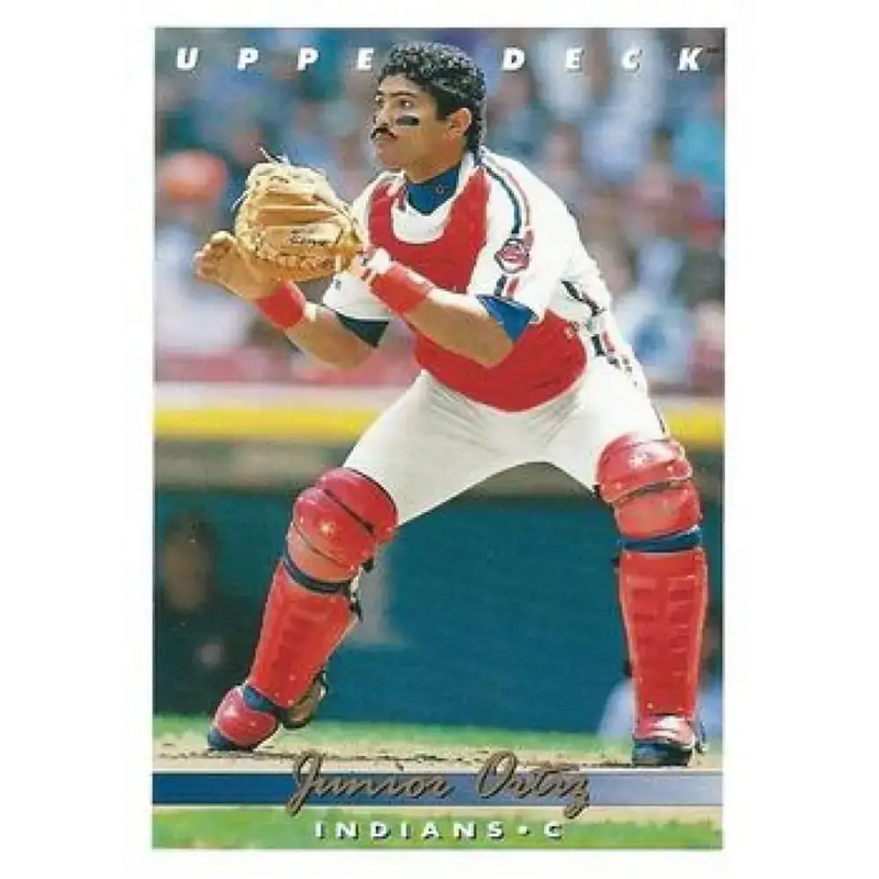 1993 Upper Deck #603 Junior Ortiz VG Cleveland Indians Baseball Card - Baseball Card Single