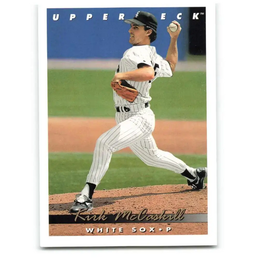 1993 Upper Deck #608 Kirk McCaskill VG Chicago White Sox Baseball Card - Baseball Card Single