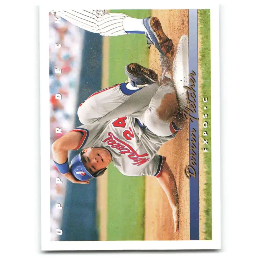 1993 Upper Deck #614 Darrin Fletcher VG Montreal Expos Baseball Card - Baseball Card Single