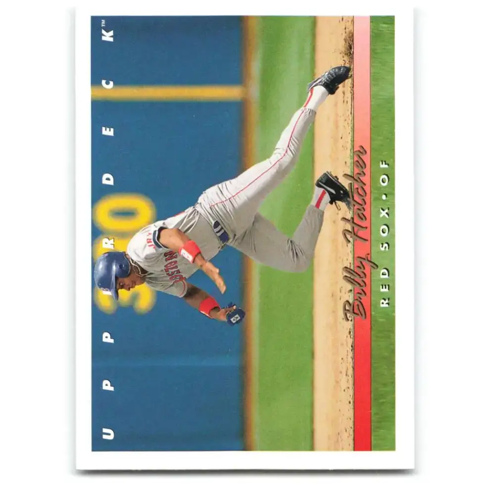 1993 Upper Deck #618 Billy Hatcher VG Boston Red Sox Baseball Card - Baseball Card Single