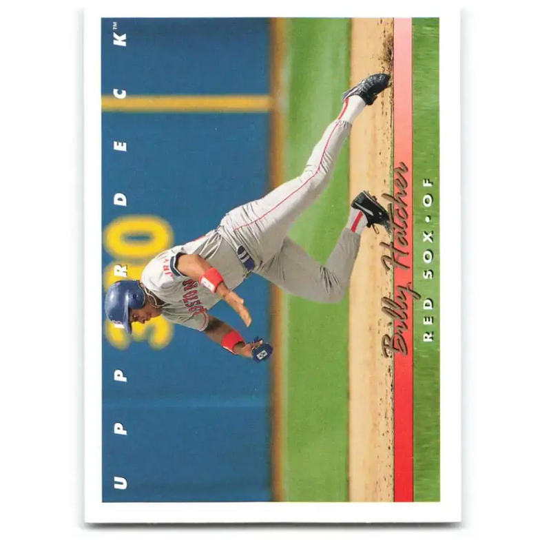 1993 Upper Deck #618 Billy Hatcher VG Boston Red Sox Baseball Card - Baseball Card Single