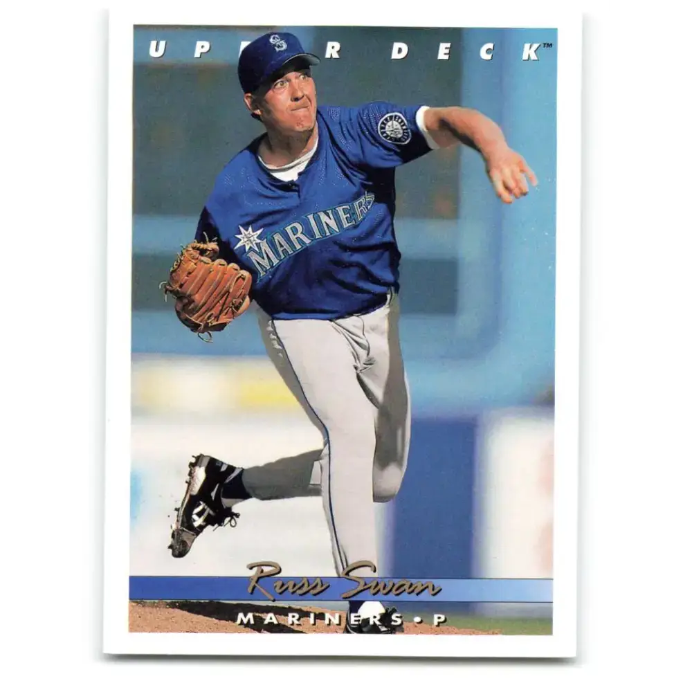 1993 Upper Deck #624 Russ Swan VG Seattle Mariners Baseball Card - Baseball Card Single