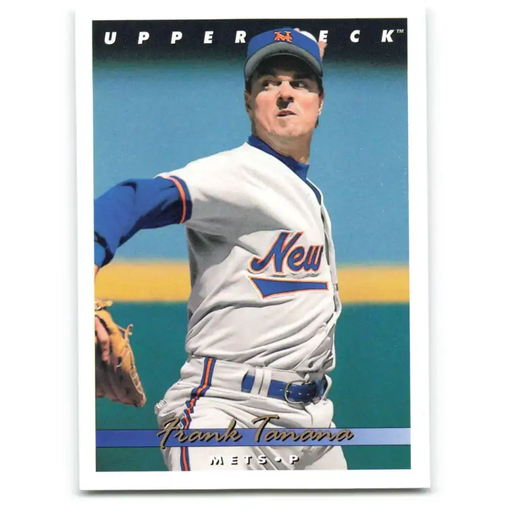 1993 Upper Deck #626 Frank Tanana VG New York Mets Baseball Card - Baseball Card Single