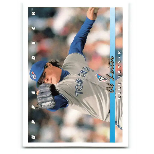 1993 Upper Deck #638 Al Leiter VG Toronto Blue Jays Baseball Card - Baseball Card Single