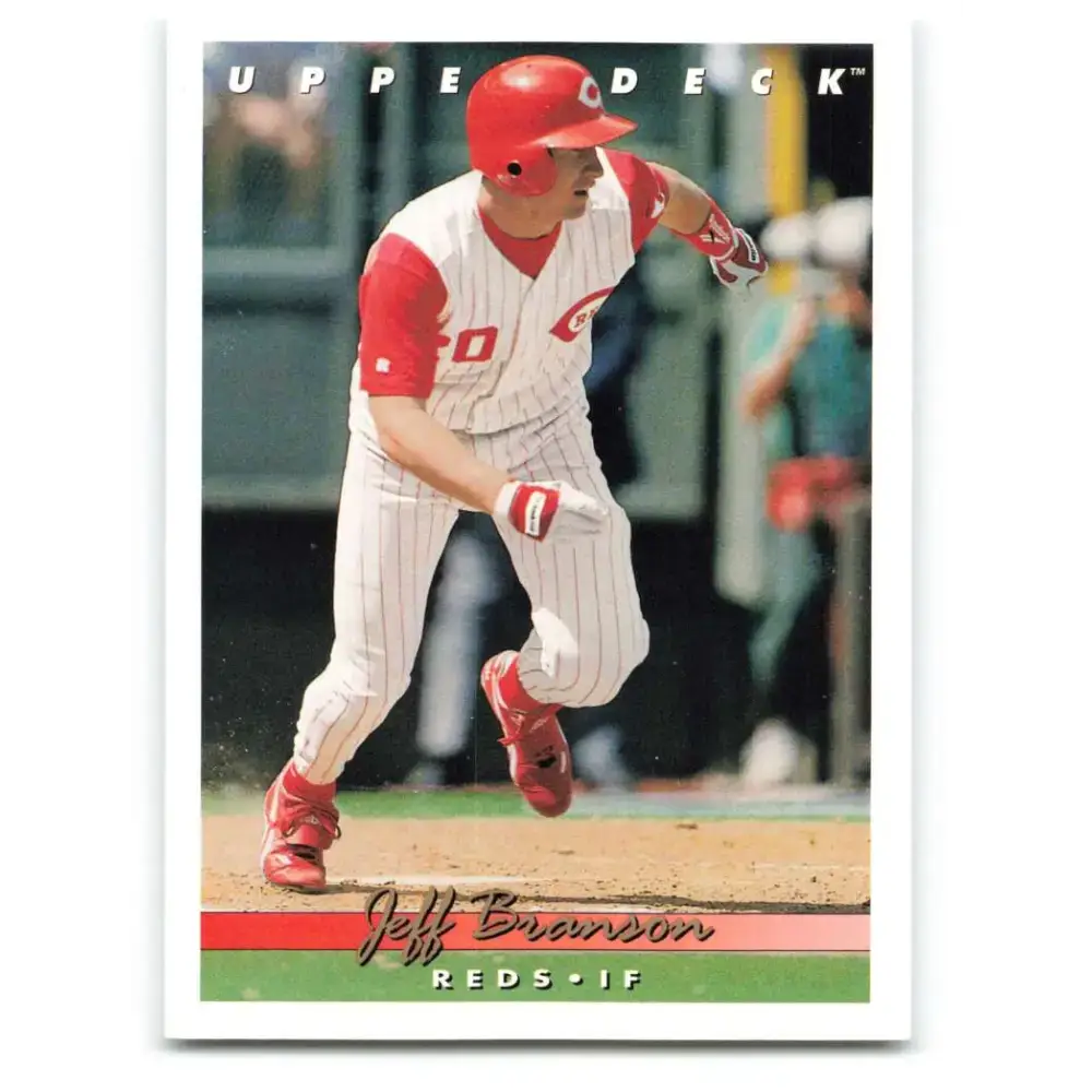 1993 Upper Deck #642 Jeff Branson VG Cincinnati Reds Baseball Card - Baseball Card Single