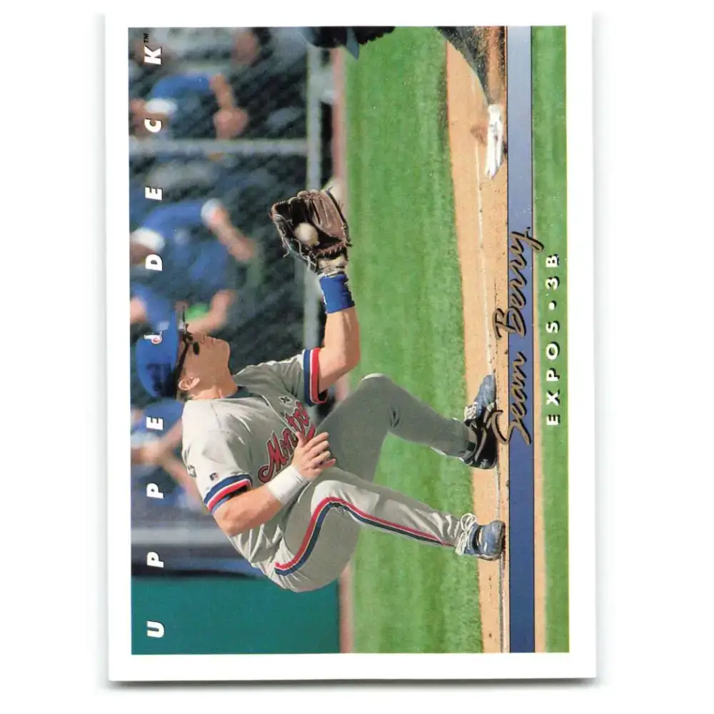 1993 Upper Deck #644 Sean Berry VG Montreal Expos Baseball Card - Baseball Card Single