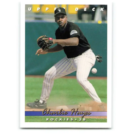 1993 Upper Deck #647 Charlie Hayes VG Colorado Rockies Baseball Card - Baseball Card Single