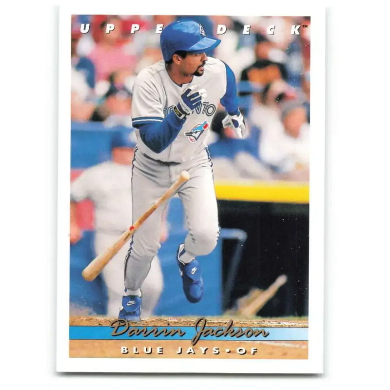 1993 Upper Deck #673 Darrin Jackson VG Toronto Blue Jays Baseball Card - Baseball Card Single