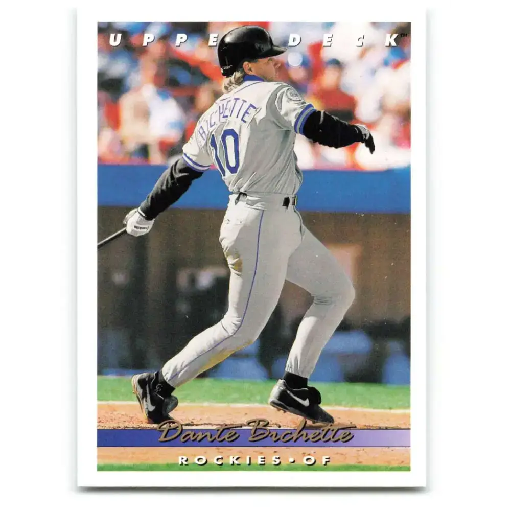 1993 Upper Deck #683 Dante Bichette VG Colorado Rockies Baseball Card - Baseball Card Single