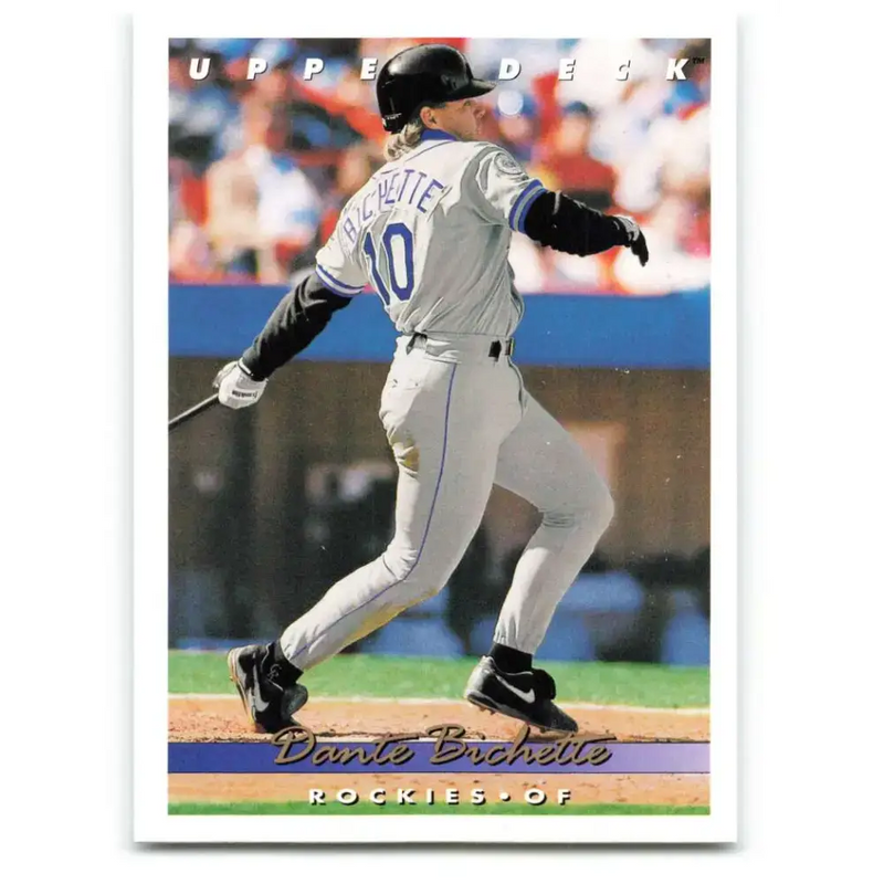 1993 Upper Deck #683 Dante Bichette VG Colorado Rockies Baseball Card - Baseball Card Single