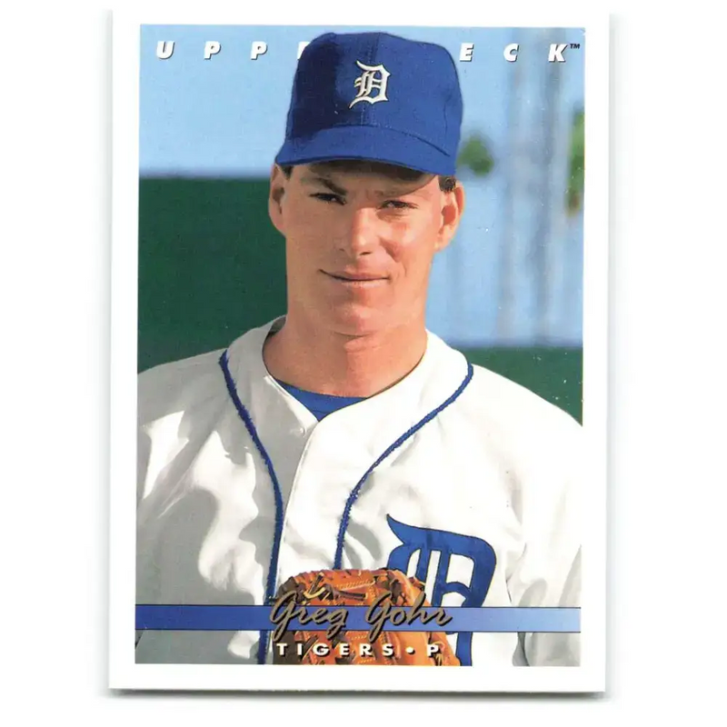 1993 Upper Deck #685 Greg Gohr VG Detroit Tigers Baseball Card - Baseball Card Single